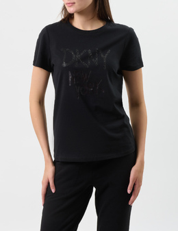 DKNY: Чорні футболки 