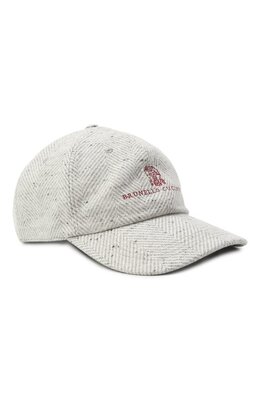 Brunello Cucinelli: Серая кепка 