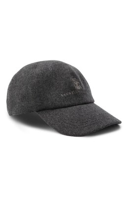 Brunello Cucinelli: Серая кепка 