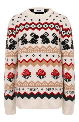 MSGM: Свитер из шерсти 