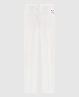 Brunello Cucinelli: Белые брюки 