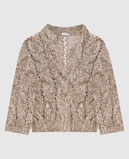 Brunello Cucinelli: Бежевый кардиган 