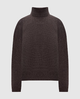 Brunello Cucinelli: Коричневый свитер 