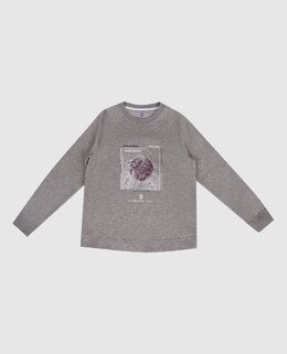 Brunello Cucinelli: Сірі світшоти 