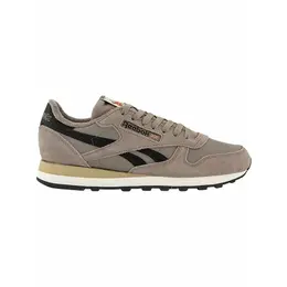 Reebok: Бежевые кроссовки  Classic Leather