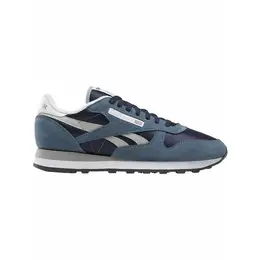 Reebok: Синие кроссовки  Classic Leather