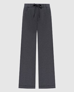 Brunello Cucinelli: Серые брюки 