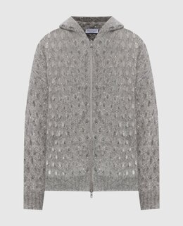 Brunello Cucinelli: Серый кардиган 