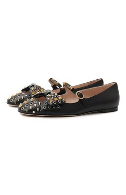 Valentino: Чёрные балетки 