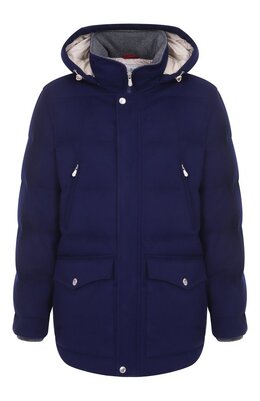 Brunello Cucinelli: Пуховик из шерсти 
