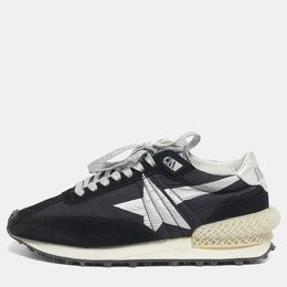 Golden Goose: Чёрные кроссовки  Running