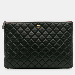 Chanel: Чёрный клатч 