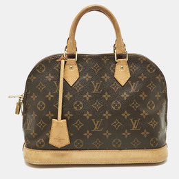Louis Vuitton: Коричневая сумка 