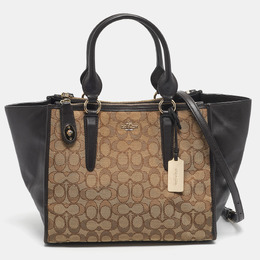 Coach: Коричневая сумка 