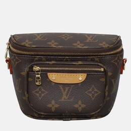 Louis Vuitton: Коричневая сумка 