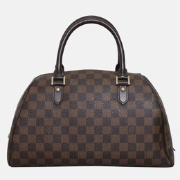 Louis Vuitton: Коричневая сумка 