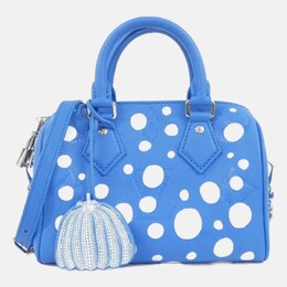 Louis Vuitton: Голубая сумка  Speedy