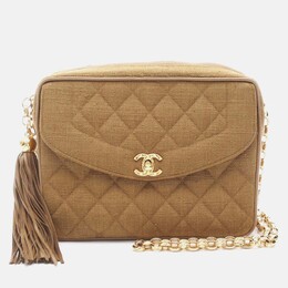 Chanel: Сумка цвета хаки 