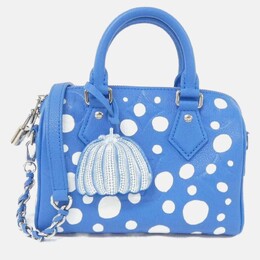 Louis Vuitton: Голубая сумка  Speedy