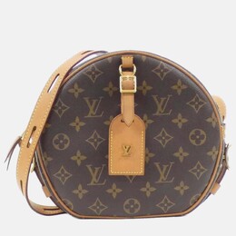 Louis Vuitton: Коричневая сумка 