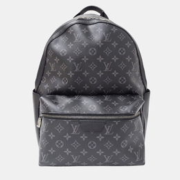 Louis Vuitton: Чёрный рюкзак 