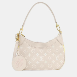 Louis Vuitton: Бежевая сумка 