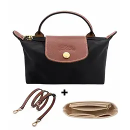 Longchamp: Чёрная сумка 