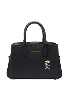 Michael Michael Kors: Чёрная сумка-шоппер 