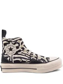 Converse: Чёрные кроссовки  Chuck Taylor All Star Lift
