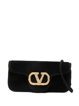 Valentino Garavani: Чёрный клатч 