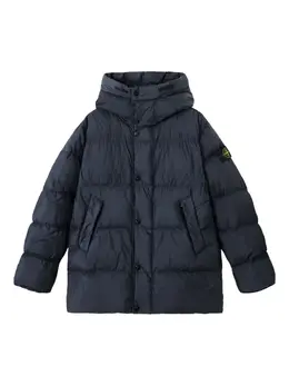 Stone Island: Синяя куртка 