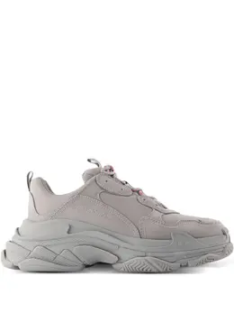 Balenciaga: Розовые кроссовки  Triple S