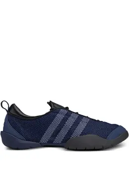 Y-3: Синие кроссовки 