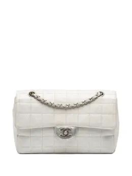 CHANEL Pre-Owned: Серебристая сумка 