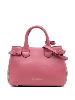 Burberry Pre-Owned: Розовая сумка 