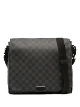 Louis Vuitton Pre-Owned: Чёрная сумка через плечо 