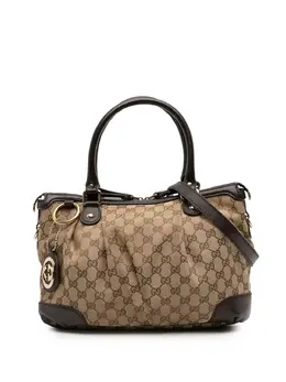 Gucci Pre-Owned: Коричневая сумка 