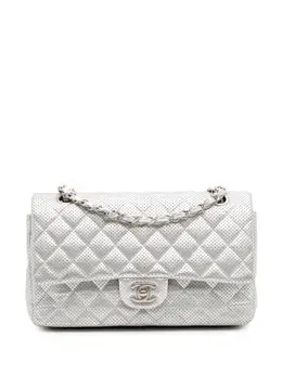 CHANEL Pre-Owned: Серебристая сумка 
