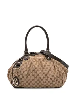 Gucci Pre-Owned: Коричневая сумка 