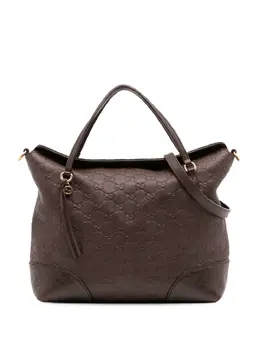 Gucci Pre-Owned: Коричневая сумка-шоппер 