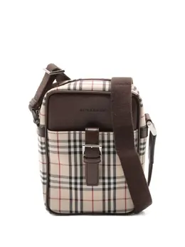 Burberry Pre-Owned: Бежевая сумка 
