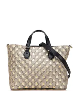 Gucci Pre-Owned: Коричневая сумка-шоппер 