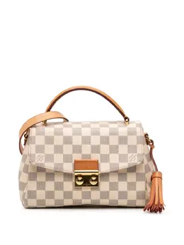 Louis Vuitton Pre-Owned: Белая сумка 