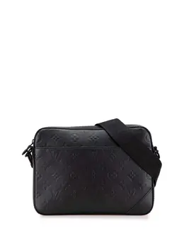 Louis Vuitton Pre-Owned: Чёрная сумка через плечо 