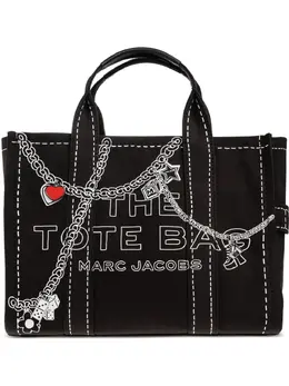 Marc Jacobs: Сумка-шоппер с принтом 