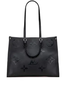 Louis Vuitton Pre-Owned: Чёрная сумка 