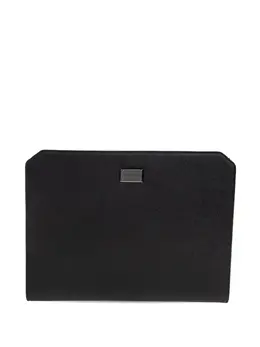 Emporio Armani: Чёрный клатч 