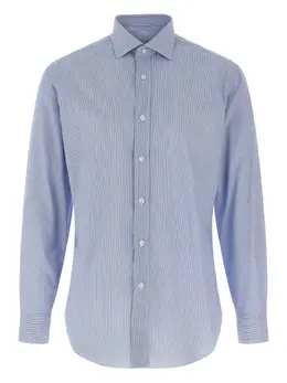 Brioni: Рубашка в полоску 