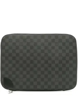 Louis Vuitton Pre-Owned: Чёрная сумка 