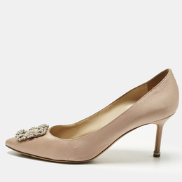 Manolo Blahnik: Бежевые туфли  Hangisi
